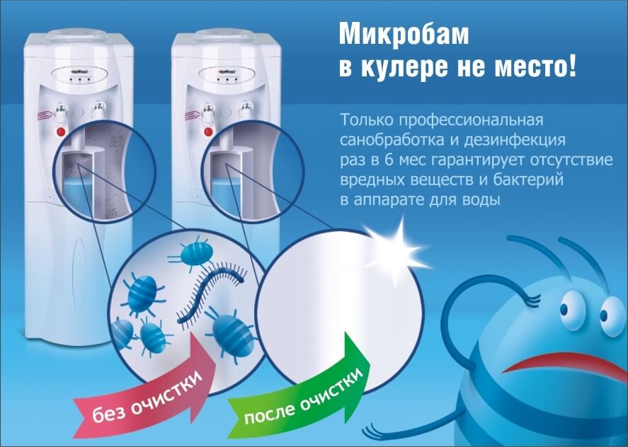 Чистка кулера - Аква-Саратов